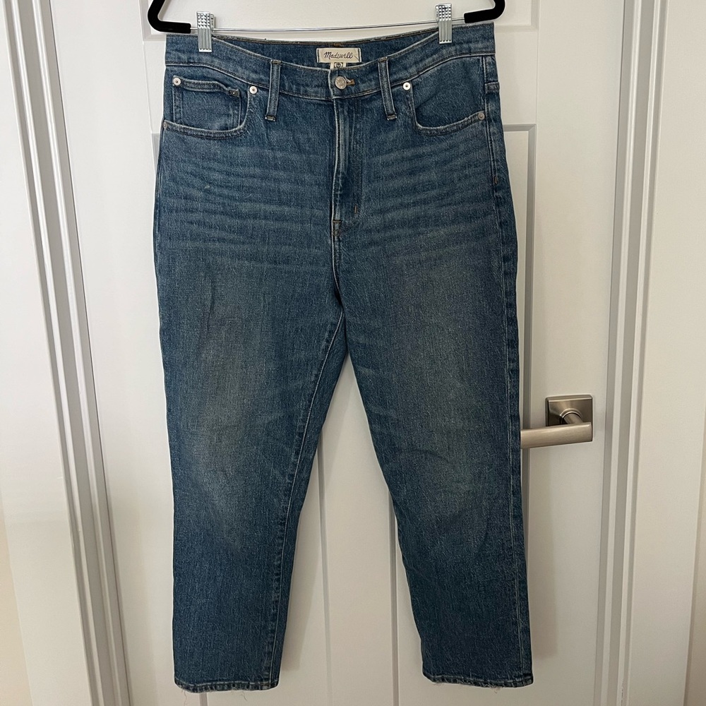 PRICE DROP! ✨ Madewell High Rise Slim Crop Boyfriend Jean